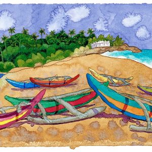 Bright boats (Sri Lanka)